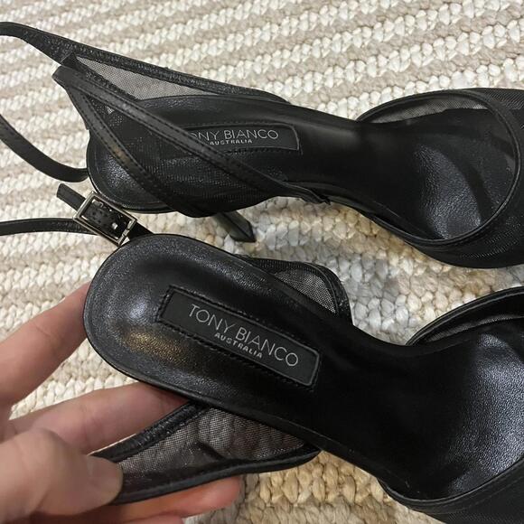 Tony Bianco Miley Sandal in Black - Picture 4 of 9